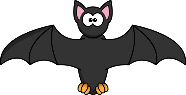 Transparent Bat Cartoon Animation Wing for Halloween