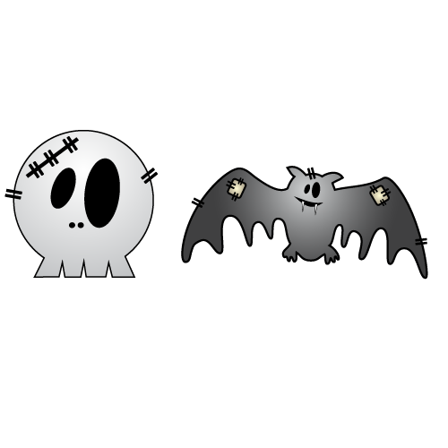 Transparent Halloween Monsters Halloween Halloween Bat Logo Snout for Halloween