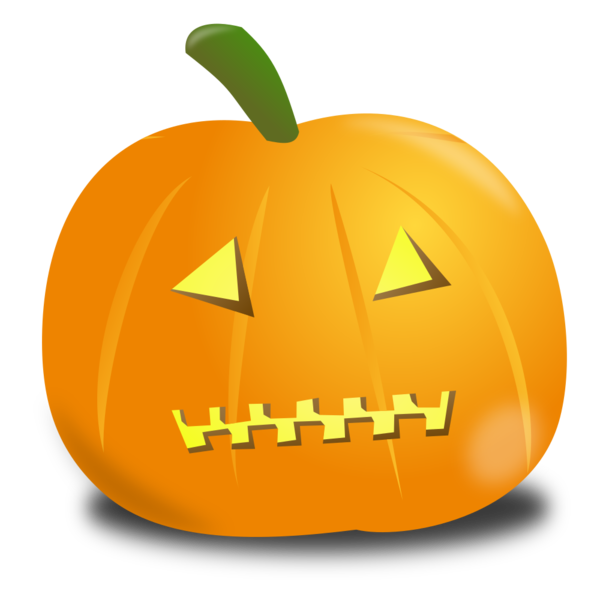 Transparent Pumpkin Calabaza Zipper for Halloween