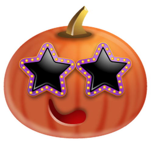 Transparent Smiley Emoticon Theme Halloween Fruit for Halloween