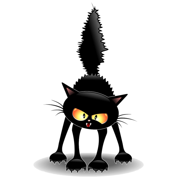 Transparent Cat Kitten Witchcraft Snout Black Cat for Halloween