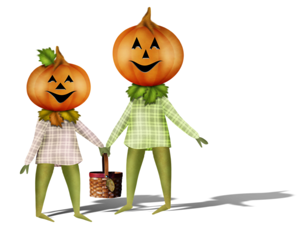 Transparent Halloween Pumpkin Jackolantern Food Cartoon for Halloween