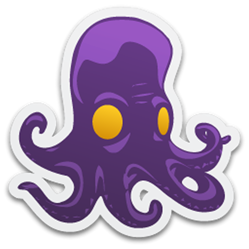 Transparent Tshirt Unisex Esophagus Purple Octopus for Halloween