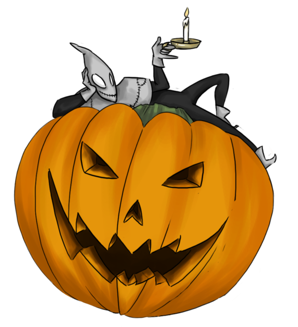 Transparent Cucurbita Pumpkin Jacko Lantern Winter Squash Calabaza for Halloween