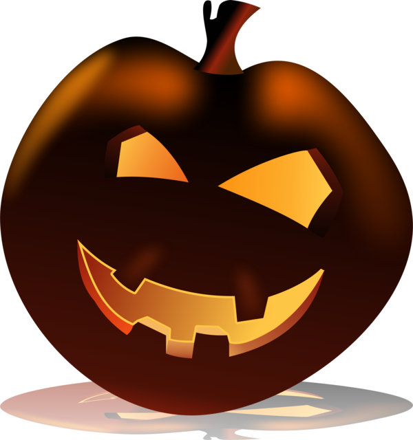 Transparent Lantern Pumpkin Calabaza for Halloween