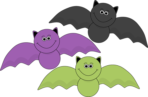 Transparent Bat Halloween Candy Corn Purple for Halloween