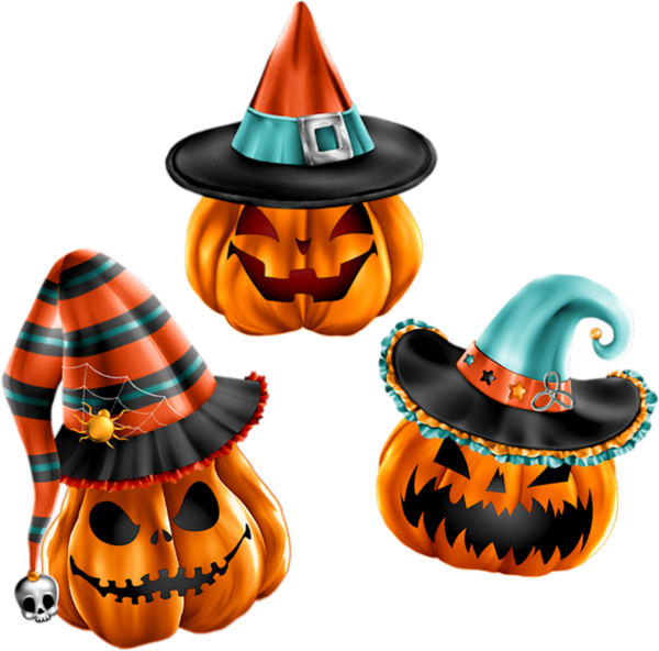 Transparent Pumpkin Jackolantern Halloween Witch Hat Trickortreat for Halloween