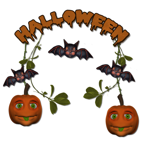 Transparent Halloween Pumpkin Jackolantern Owl Food for Halloween