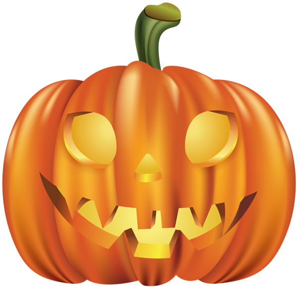 Transparent Jacko'lantern Pumpkin Halloween Calabaza for Halloween