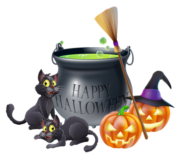 Transparent Witchcraft Cartoon Drawing Kettle Halloween for Halloween