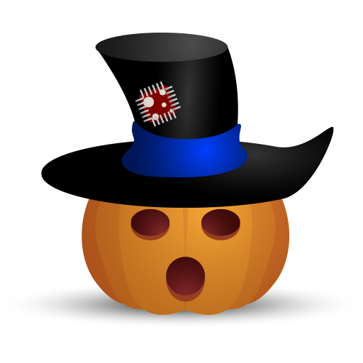 Transparent Jacko Lantern Pumpkin Emoticon Headgear for Halloween