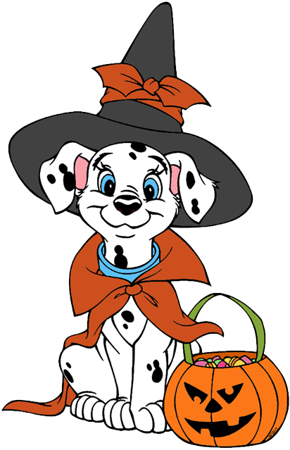 Transparent Dalmatian Dog Puppy Halloween Dog Headgear for Halloween