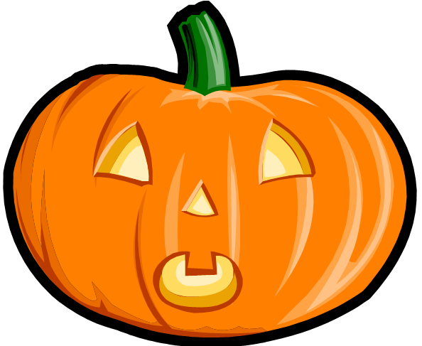 Transparent Pumpkin Child Jackolantern Calabaza Orange for Halloween