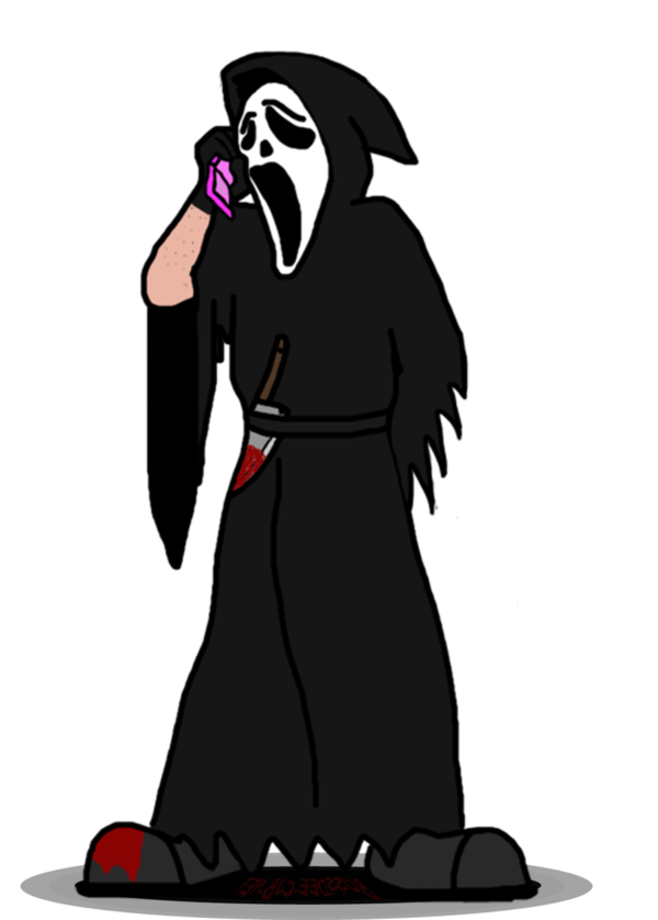 Transparent Ghostface Michael Myers Youtube Black for Halloween
