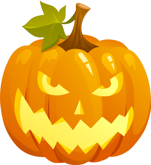 Transparent Halloween Jack O Lantern for Halloween
