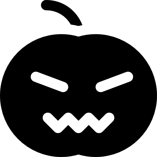 Transparent Jacko Lantern Pumpkin Halloween Emoticon Smiley for Halloween