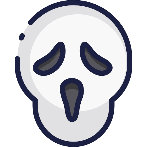 Transparent Emoticon Avatar Horror Face Facial Expression for Halloween