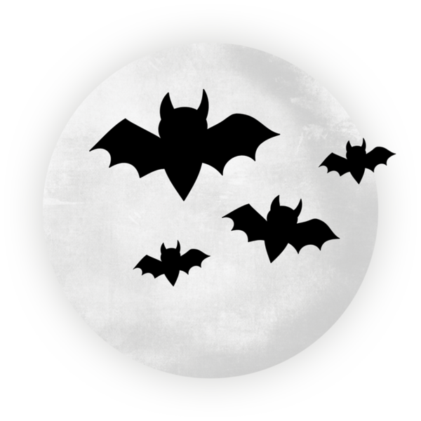 Transparent Halloween Haunted House Youtube Bat Black And White for Halloween