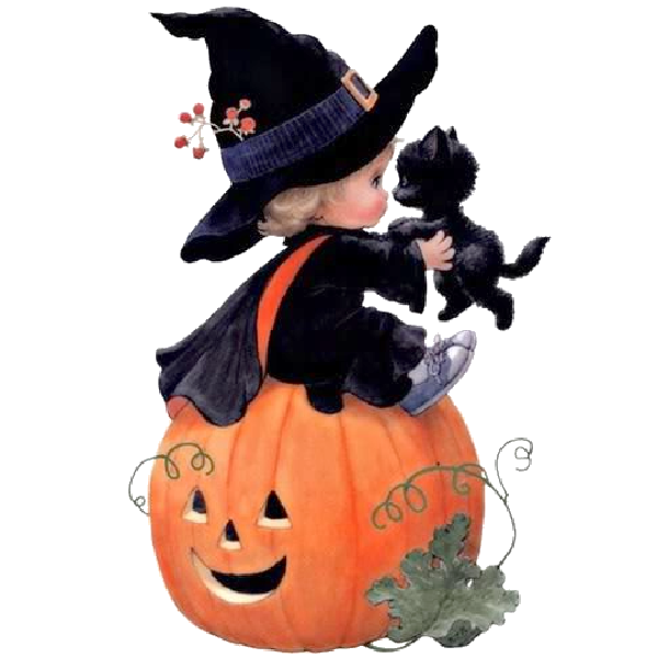 Transparent Halloween Witchcraft Cuteness Pumpkin for Halloween