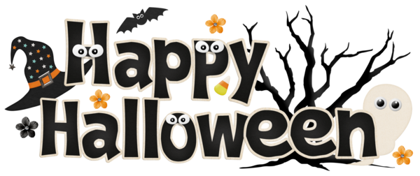 Transparent Halloween Blog Jacko Lantern Recreation Text for Halloween