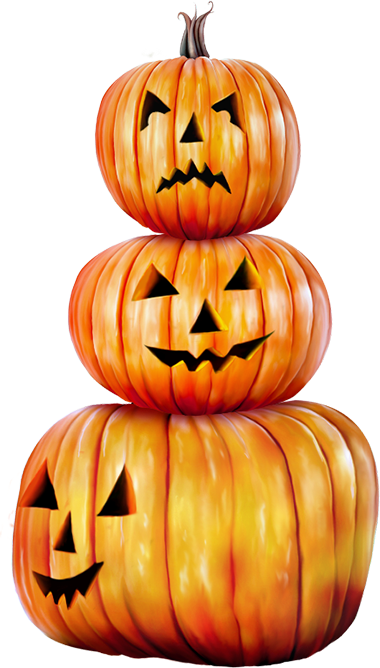 Transparent Jacko Lantern Halloween Carving Gourd Calabaza for Halloween