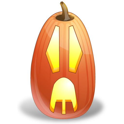 Transparent Jacko Lantern Emoticon Smiley Calabaza Halloween for Halloween