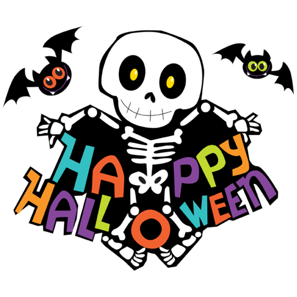 Transparent Halloween Jack O Lantern Haunted House Text Recreation for Halloween