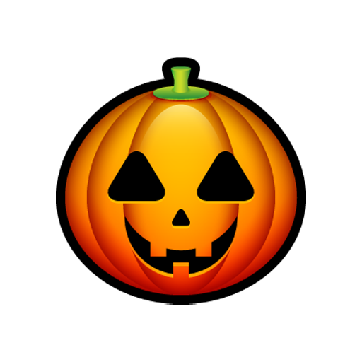 Transparent Emoji Symbol Halloween Pumpkin Yellow for Halloween
