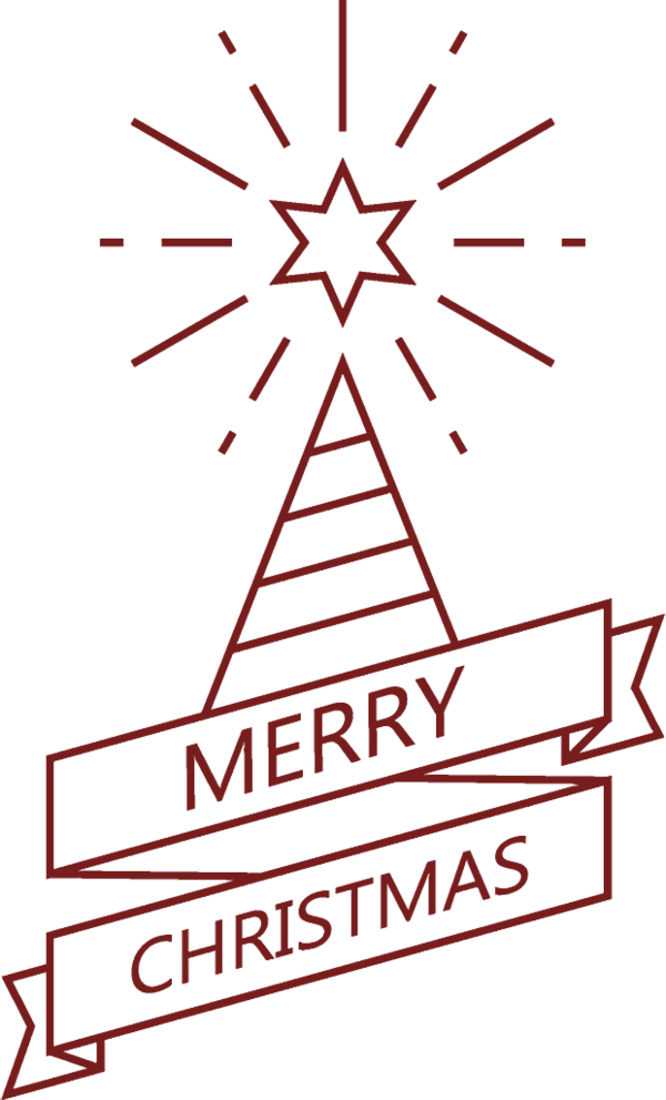 Transparent christmas Text Line Font for christmas ornament for Christmas