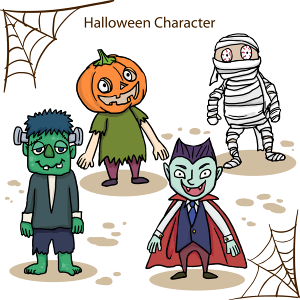 Transparent Halloween Character Gratis Plant Area for Halloween