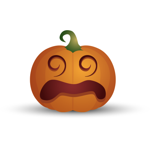 Transparent Jacko Lantern Pumpkin Halloween Food Calabaza for Halloween