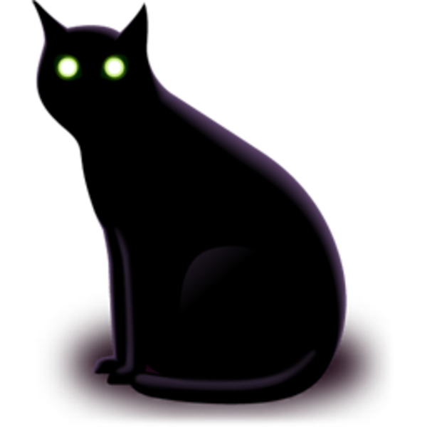Transparent Cat Black Cat Pet Snout Paw for Halloween