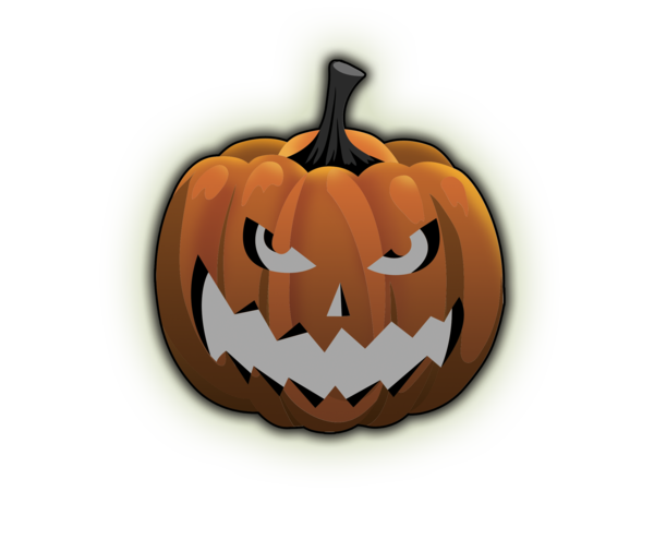 Transparent Calabaza Pumpkin Halloween for Halloween
