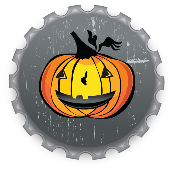 Transparent Halloween Pumpkin Trickortreating Calabaza Smiley for Halloween