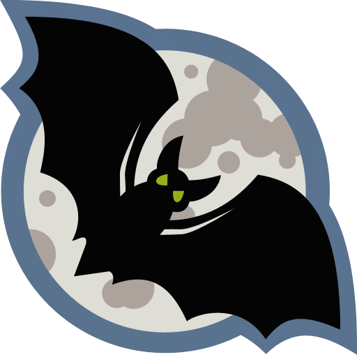Transparent Bat Halloween Ghost for Halloween