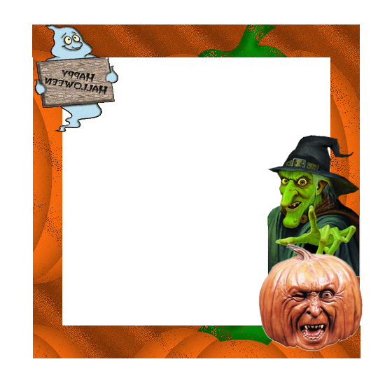 Transparent Halloween Picture Frames Kiri Picture Frame for Halloween