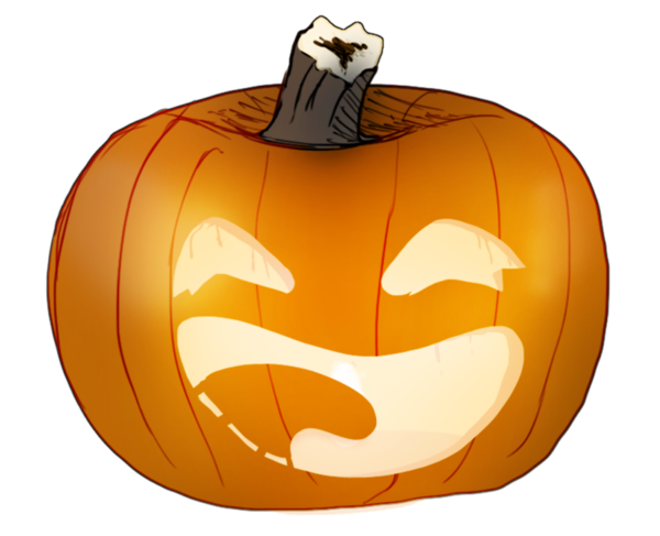 Transparent Calabaza Winter Squash Carving Pumpkin for Halloween