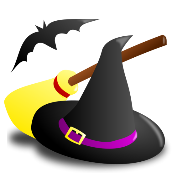 Transparent Halloween Blog Witchcraft Cap Headgear for Halloween