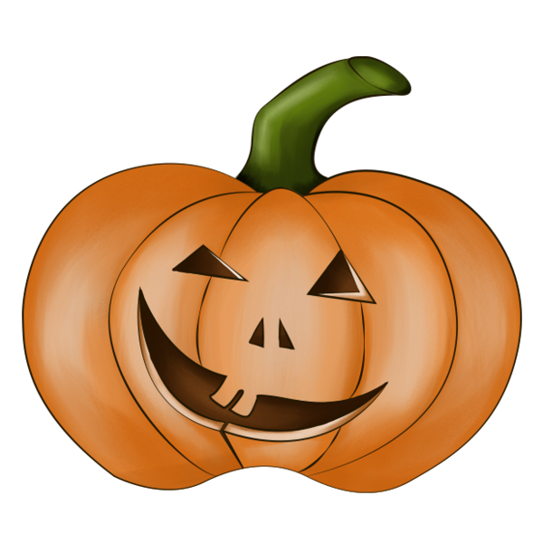 Transparent Jacko'lantern Pumpkin Halloween Calabaza for Halloween