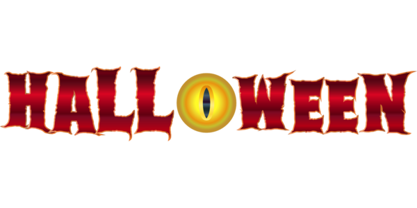 Transparent Halloween Halloween Cake Witchcraft Text Logo for Halloween