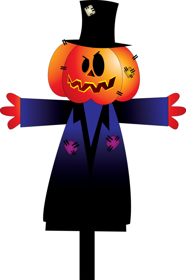 Transparent Halloween Jacko Lantern Pumpkin Jack O Lantern for Halloween
