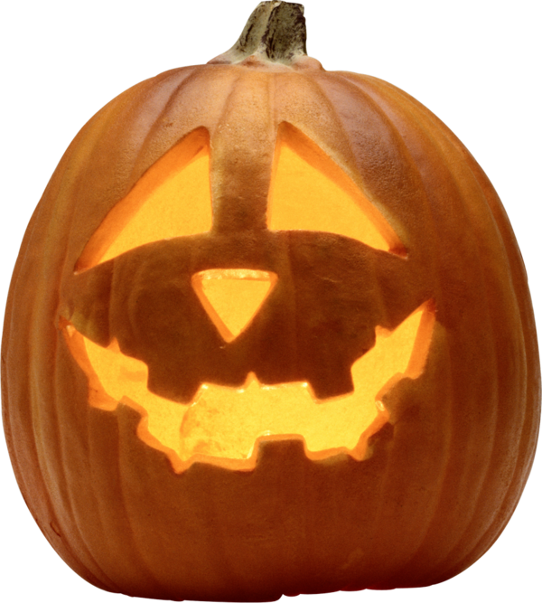 Transparent Pumpkin Halloween Jacko Lantern Gourd Calabaza for Halloween