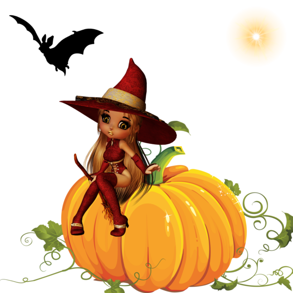 Transparent Halloween Pumpkin Blog Calabaza for Halloween