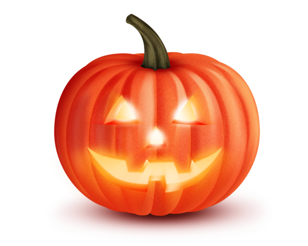 Transparent Pumpkin Pie Halloween Pumpkin Calabaza for Halloween