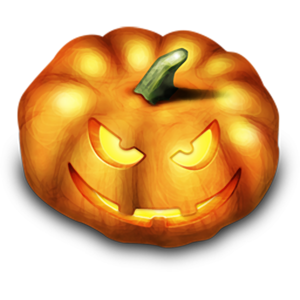 Transparent Horror Halloween Jacko Lantern Food Calabaza for Halloween