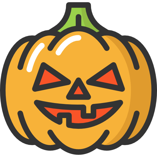 Transparent Wicked Jack O Lantern for Halloween
