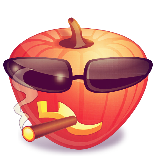 Transparent Emoticon Jackolantern Website Food Fruit for Halloween