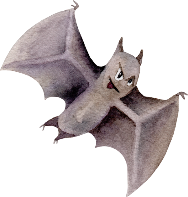 Transparent Bat Halloween Festival Tail for Halloween