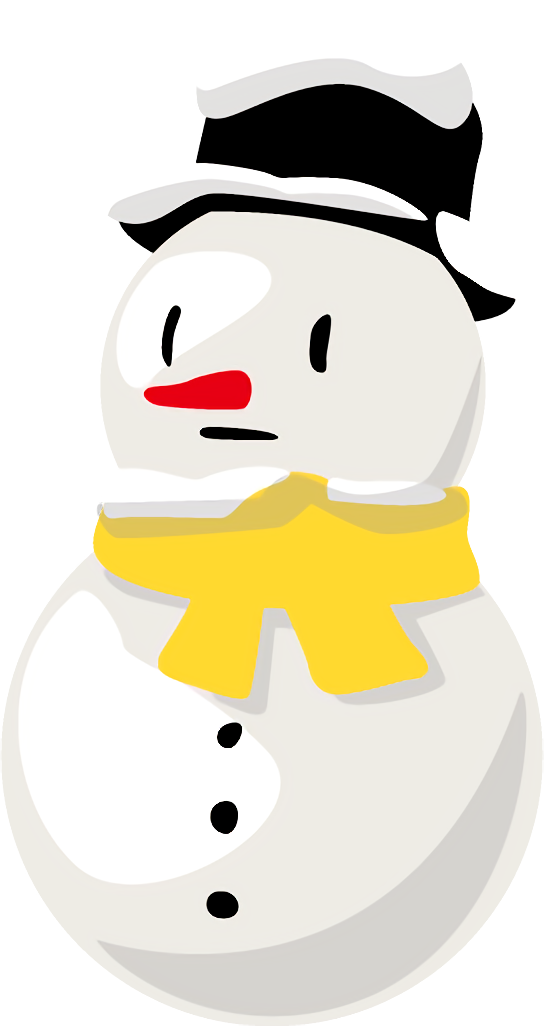 Transparent christmas Snowman Cartoon for snowman for Christmas