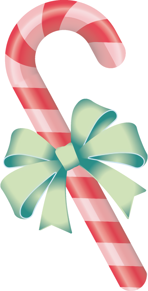 Transparent christmas Ribbon Pink Line for candy cane for Christmas